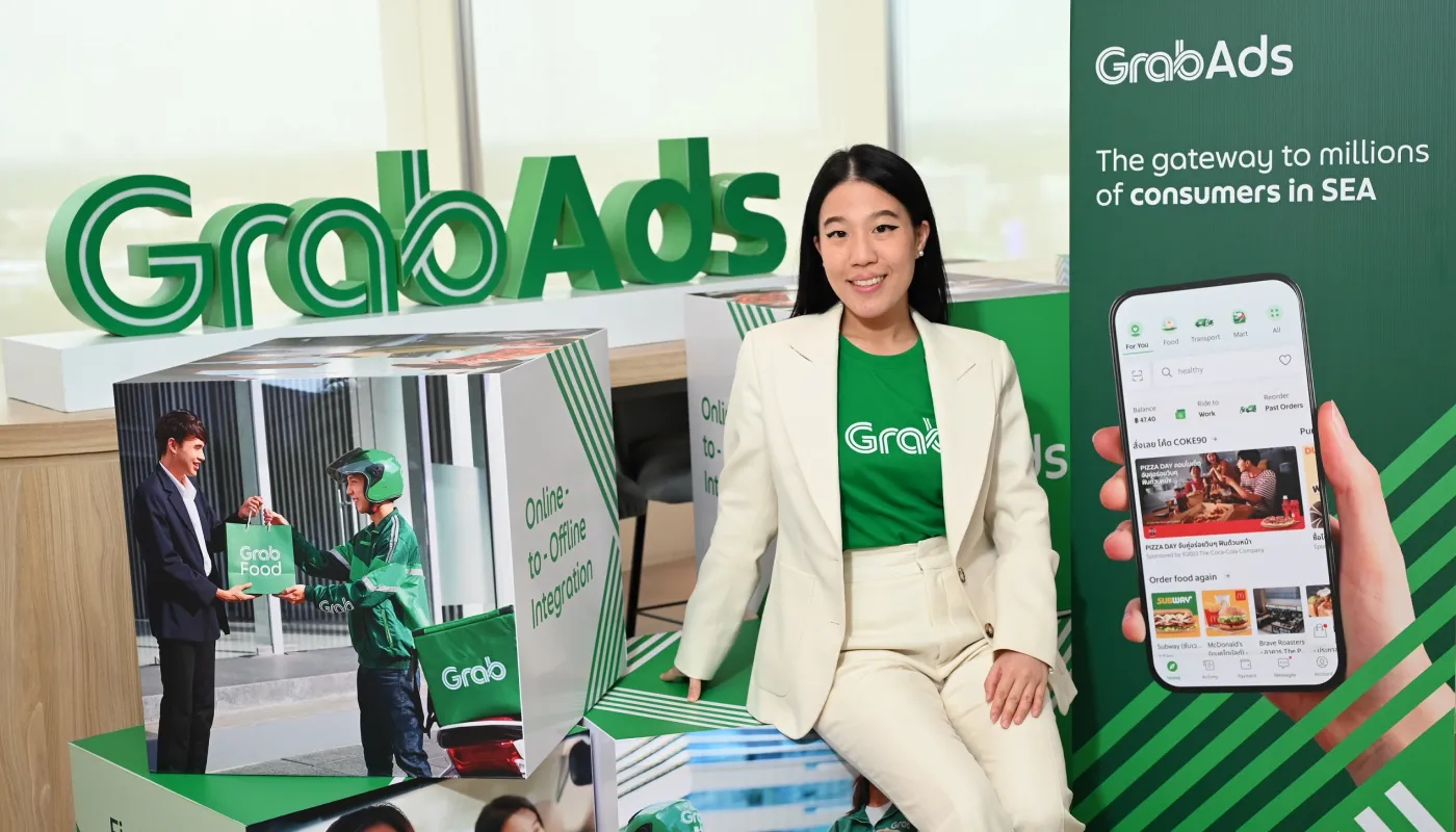 เมื่อแอปส่งอาหารกลายเป็นสื่อโฆษณา: เกมใหม่ของแบรนด์บน Grab