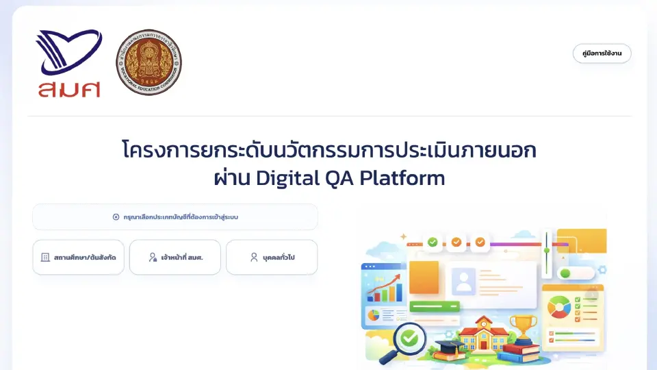 Digital QA Platform พลิกเกมประเมินคุณภาพการศึกษาแบบ Real-time