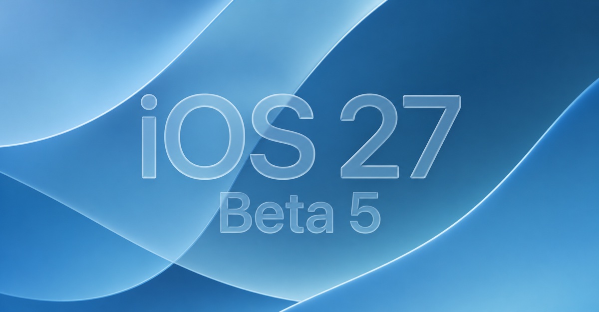 สำรวจ iOS 27 Beta 5: Liquid Glass ไอคอนใหม่ Siri เสียงอังกฤษ และการปรับแต่ง Control Center