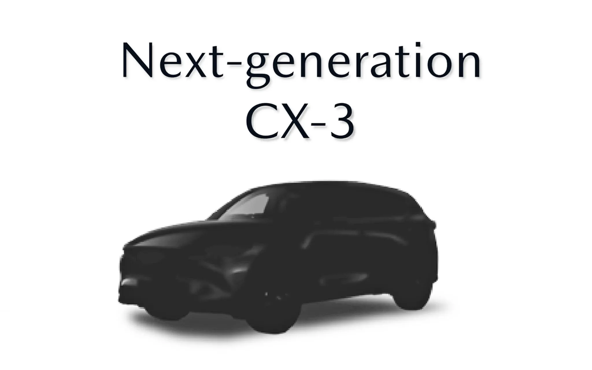 เปิดมุมมอง Mazda CX-3 รุ่นใหม่ เจเนอเรชัน 2 ก่อนลุยตลาดเอสยูวี
