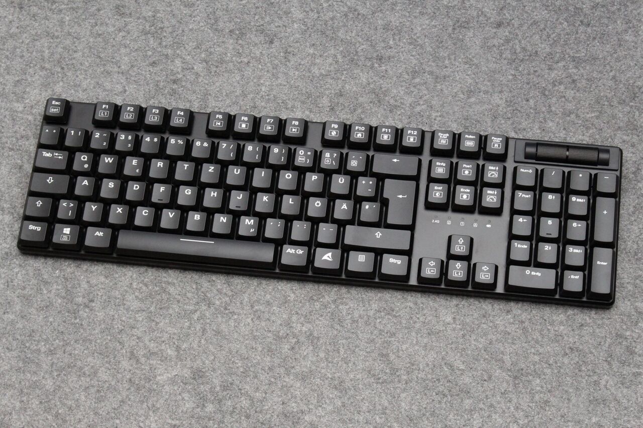 รีวิว Sharkoon PureWriter W100 คีย์บอร์ดแบบแฟลตเชนิกราคาถูกที่เงียบและใช้งานสบาย