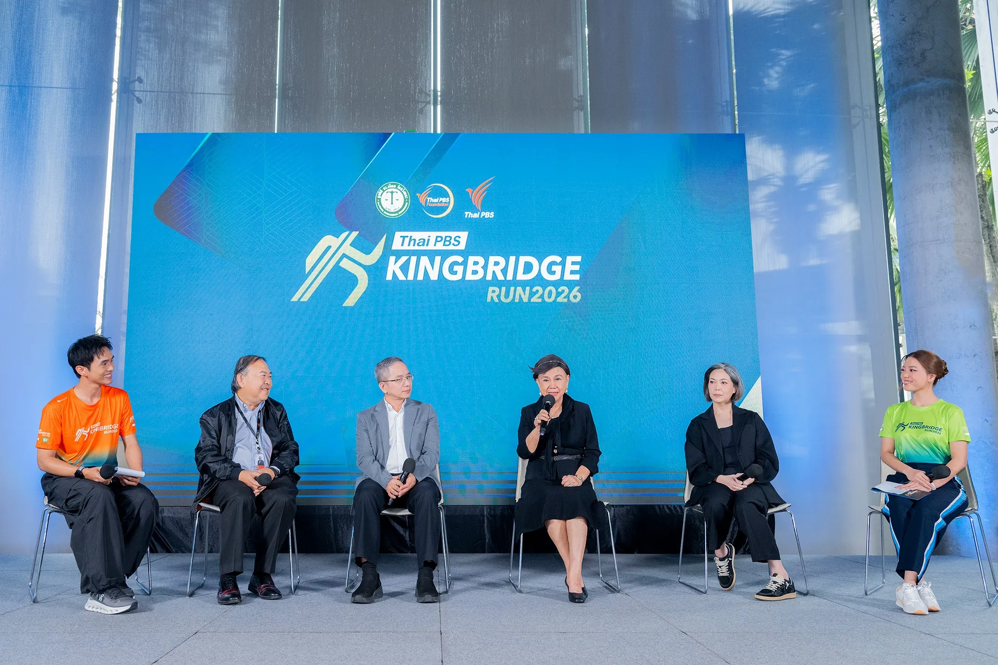 วิ่งบนสะพานลอยฟ้า: Thai PBS Kingbridge Run เปิดเส้นทางเอกสิทธิ์กลางเมือง