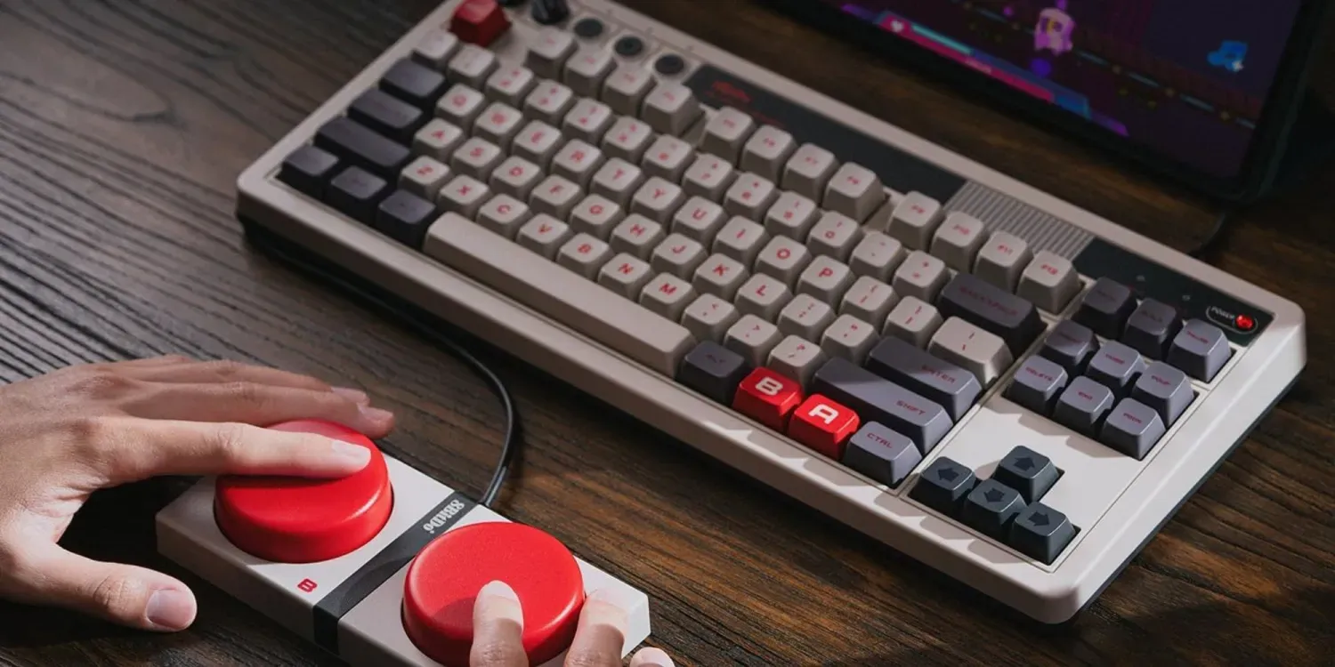 ดีล 8BitDo NES Keyboard ราคาย่อมเยาเอาใจเกมเมอร์สายย้อนยุค