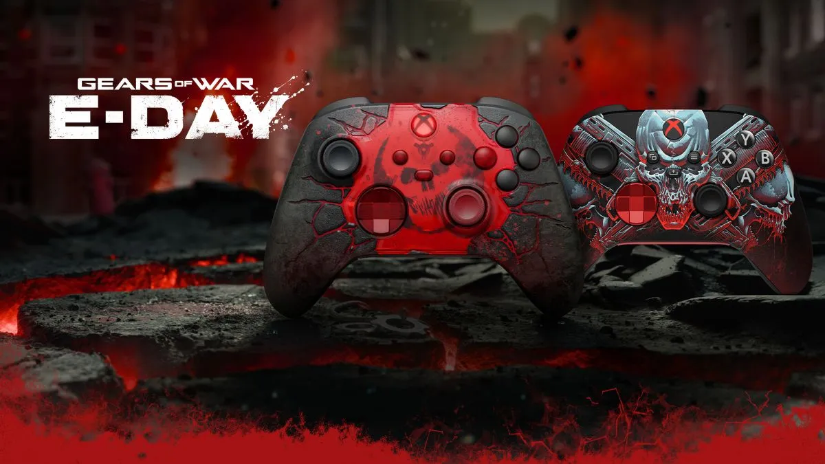 เจาะดีไซน์จอย Xbox limited edition Gears of War: E-Day Storm King