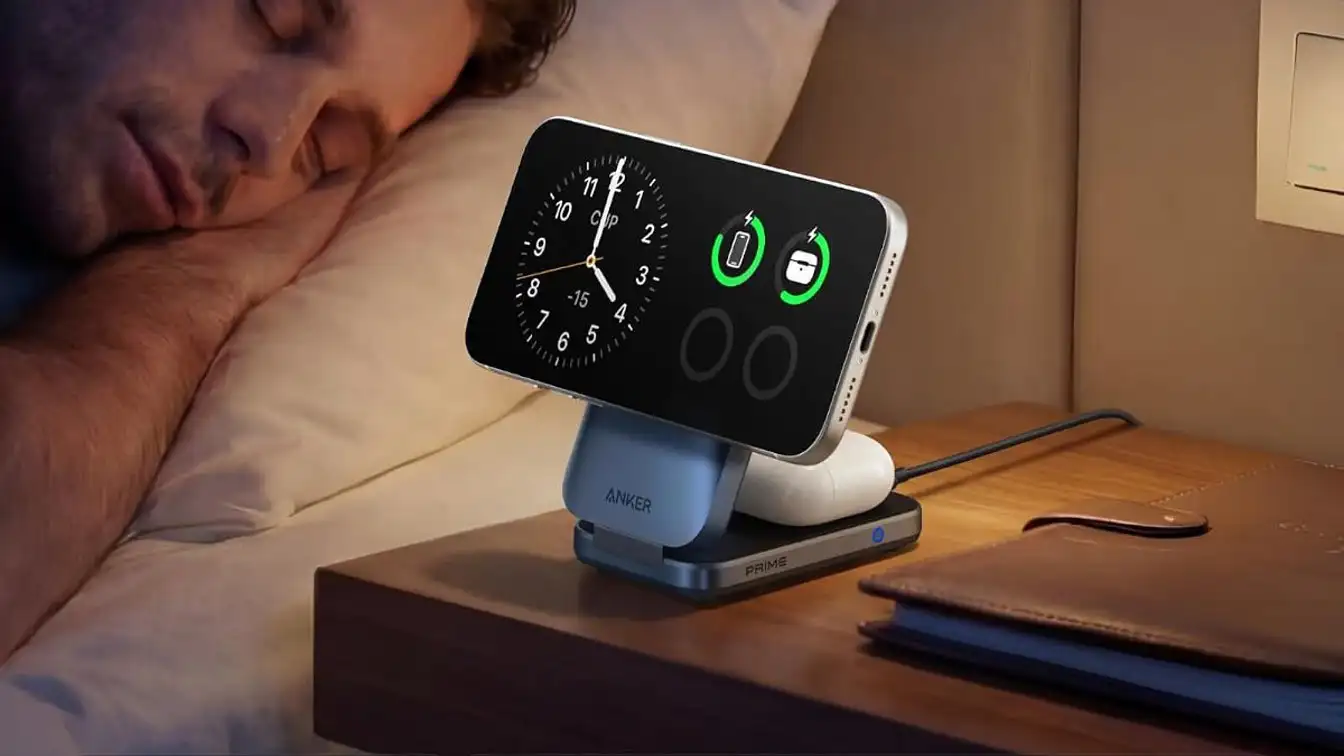 ดีลแรง แท่นชาร์จไร้สาย Qi2 พับได้ Anker Prime 3-in-1 เทียบรุ่น MagSafe