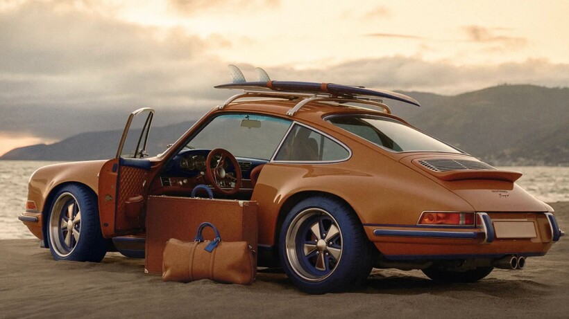 เมื่อ Louis Vuitton ใช้ Porsche 911 เป็นรันเวย์ใหม่ของโอต์กูตูร์