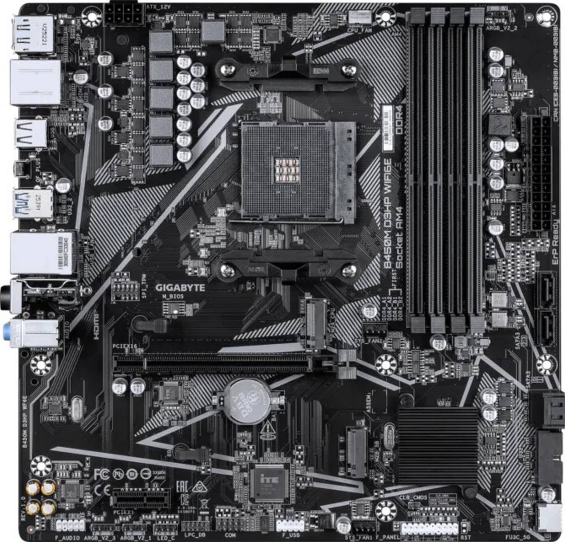 B450 เมนบอร์ด DDR4 หวนคืน พร้อม Wi-Fi 6E สำหรับสาย AM4 บัджเจต