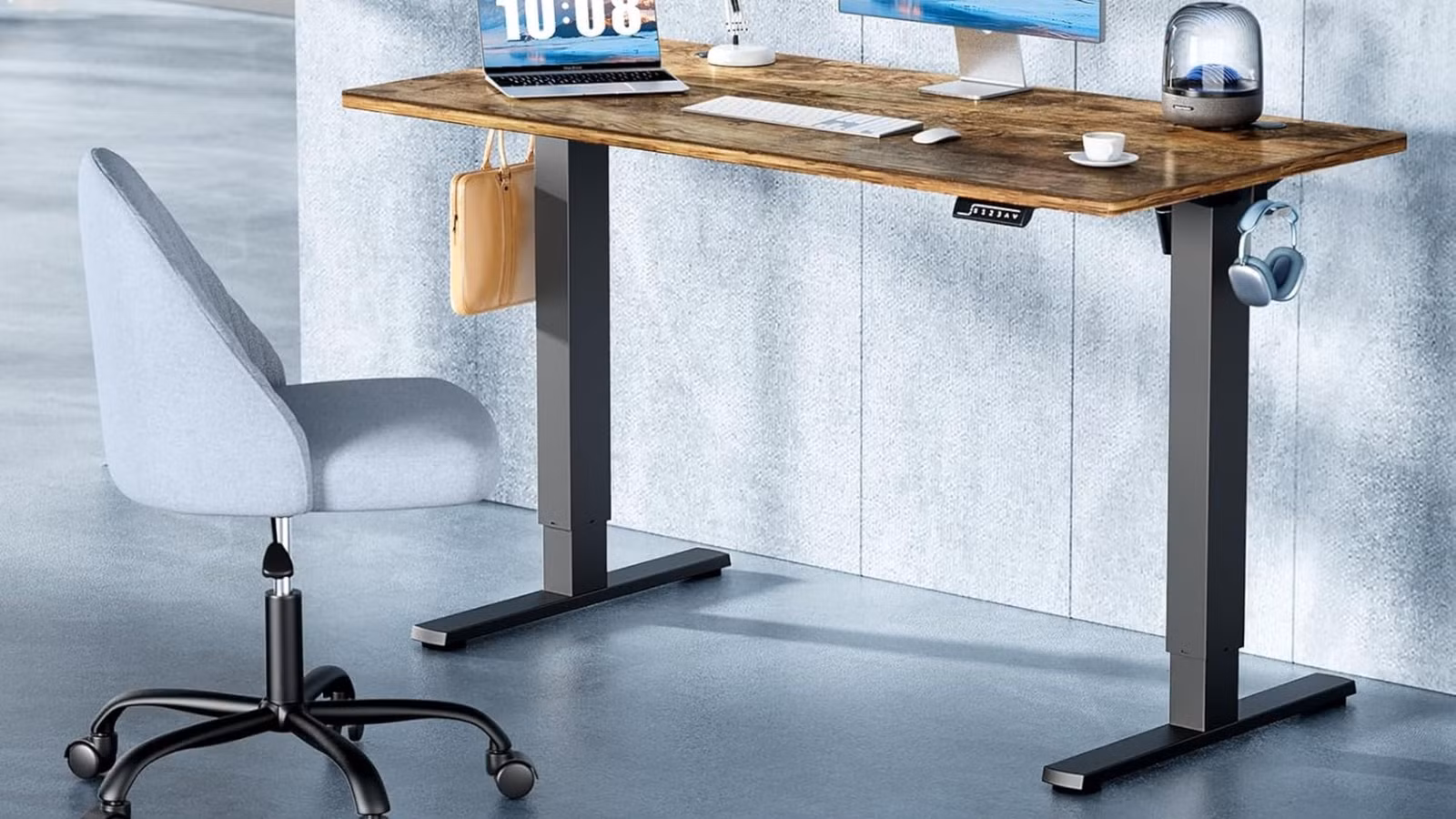 โต๊ะไฟฟ้าใต้ 150 ดอลลาร์: FlexiSpot EN1 vs โต๊ะ zero wobble