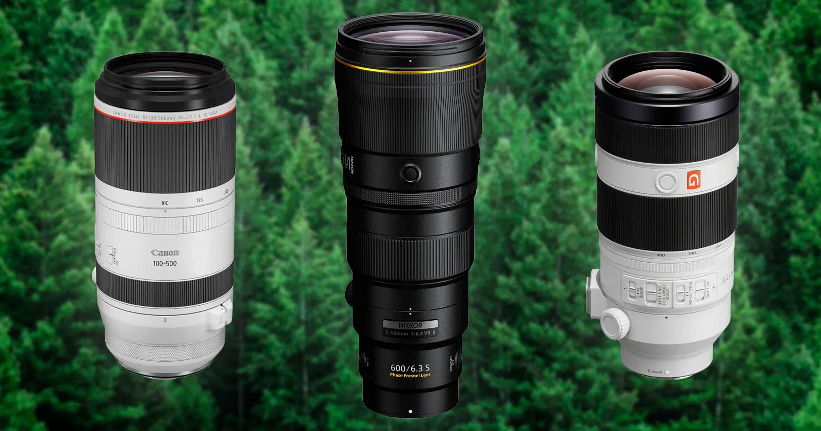 รวมดีลเลนส์เทเลซูมสุดคุ้มสำหรับ Canon RF Sony E Nikon Z และ L-Mount