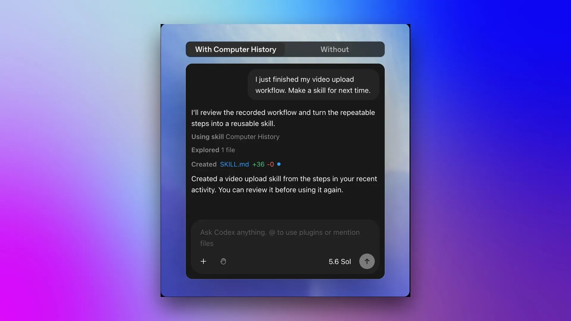 ใช้ ChatGPT Computer History บน Mac ให้คุ้มค่า เพิ่มประสิทธิภาพงานทั้งวัน