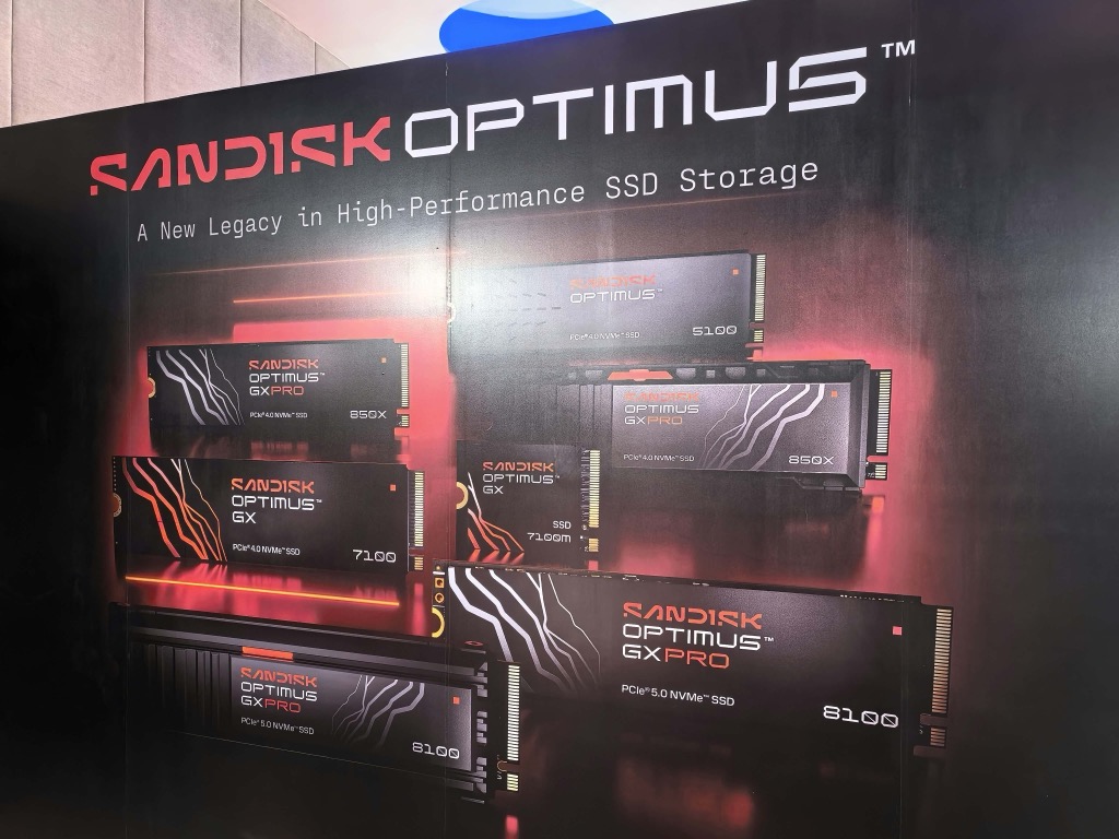 SanDisk Optimus ยุคใหม่ของ SSD ผู้บริโภคหลังแยกทาง WD