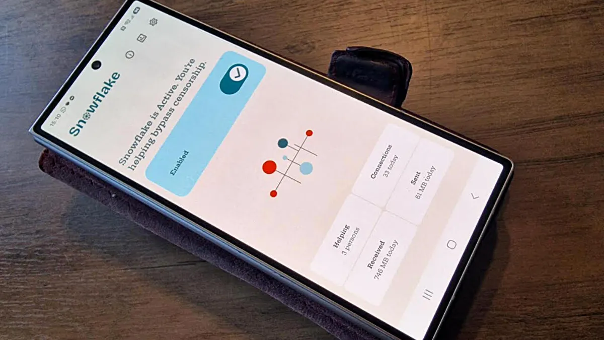 เมื่อมือถือ Android กลายเป็นเครื่องมือเสรีภาพดิจิทัลด้วย Tor Snowflake Volunteer