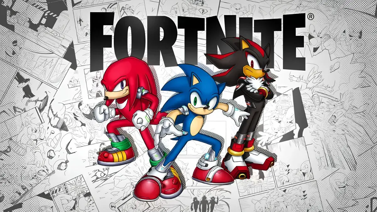 Sonic บุก Fortnite Battle Royale: สกินและ Rift Zones ที่ต้องจับตา