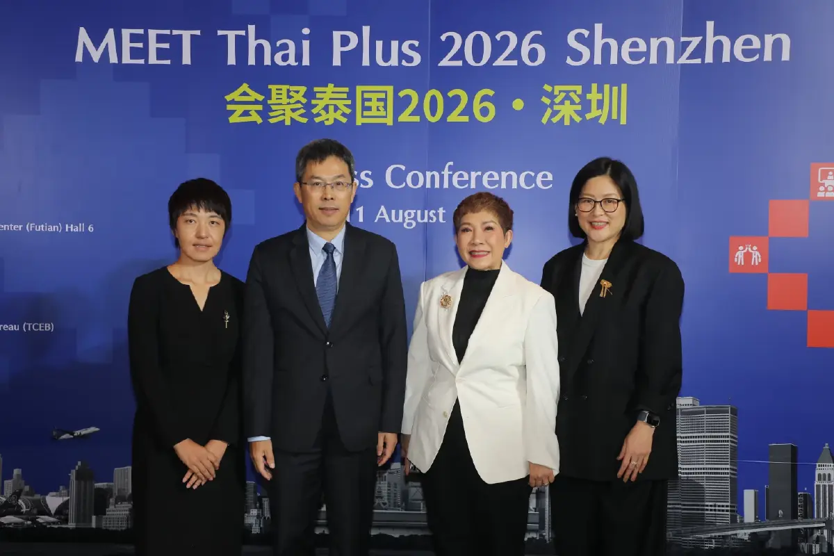 ไมซ์ไทย-จีนยกเครื่องยุทธศาสตร์ใหม่ผ่าน MEET Thai Plus Shenzhen