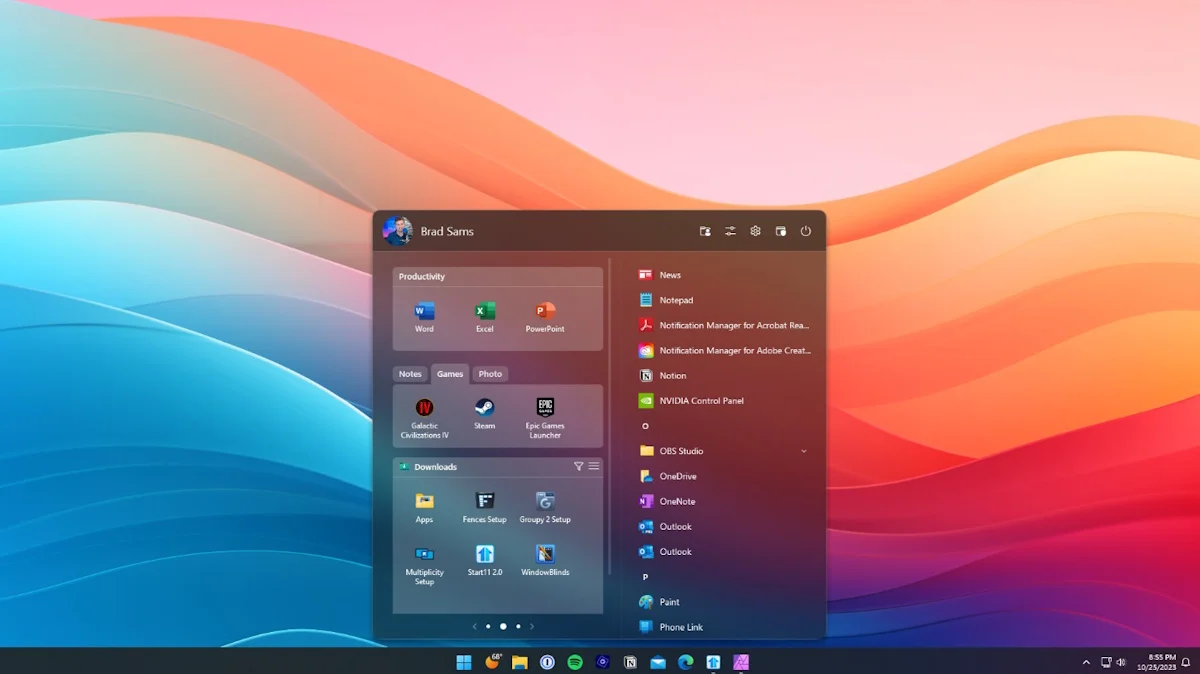 เปลี่ยนแล็ปท็อปให้ลื่นและสวยขึ้นด้วย Windows 11 และแอปแต่งหน้าจอ