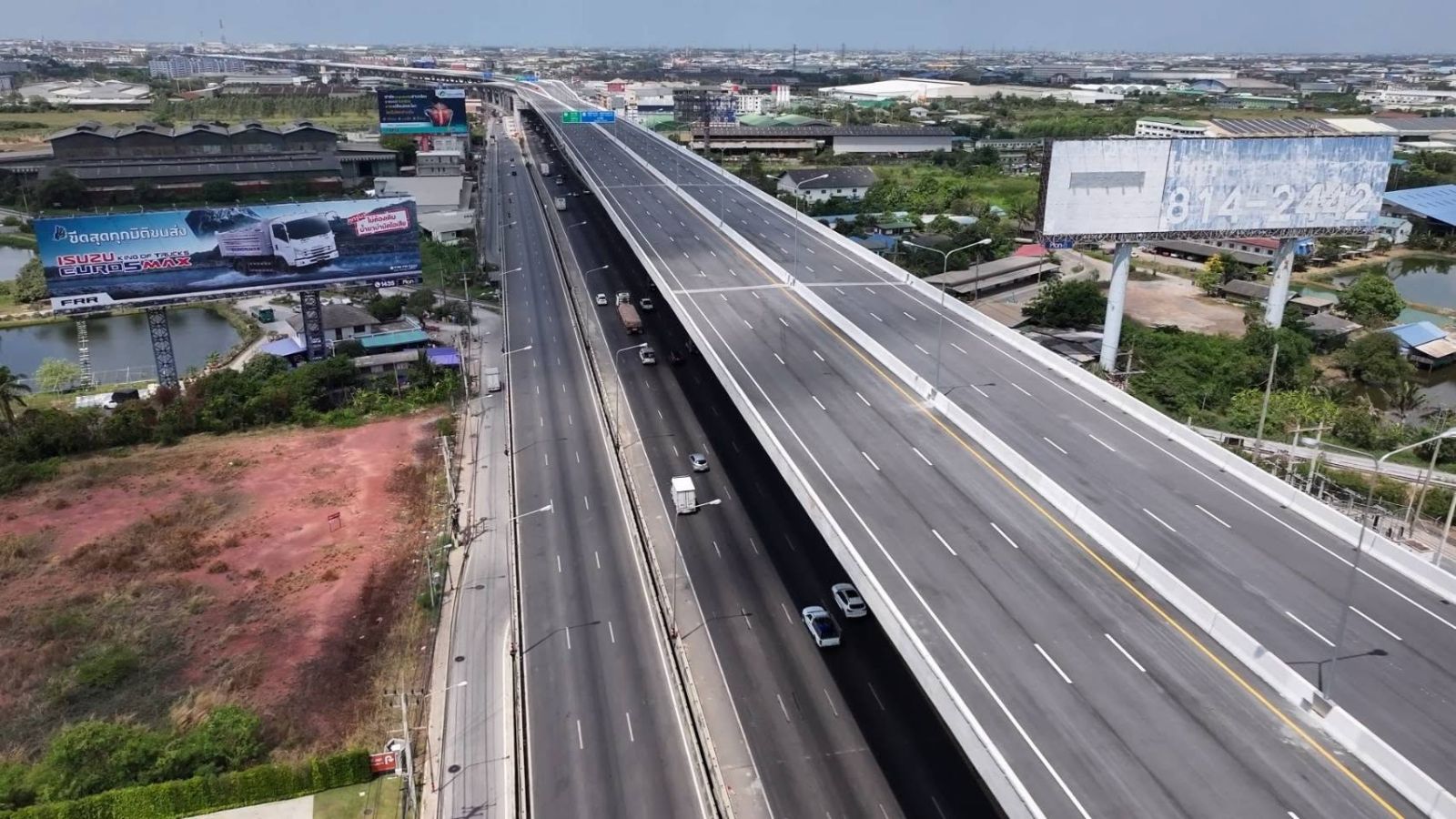 มอเตอร์เวย์ M82 เปิดใช้ฟรี 25 กม. เร่งเครื่องท่องเที่ยวภาคใต้