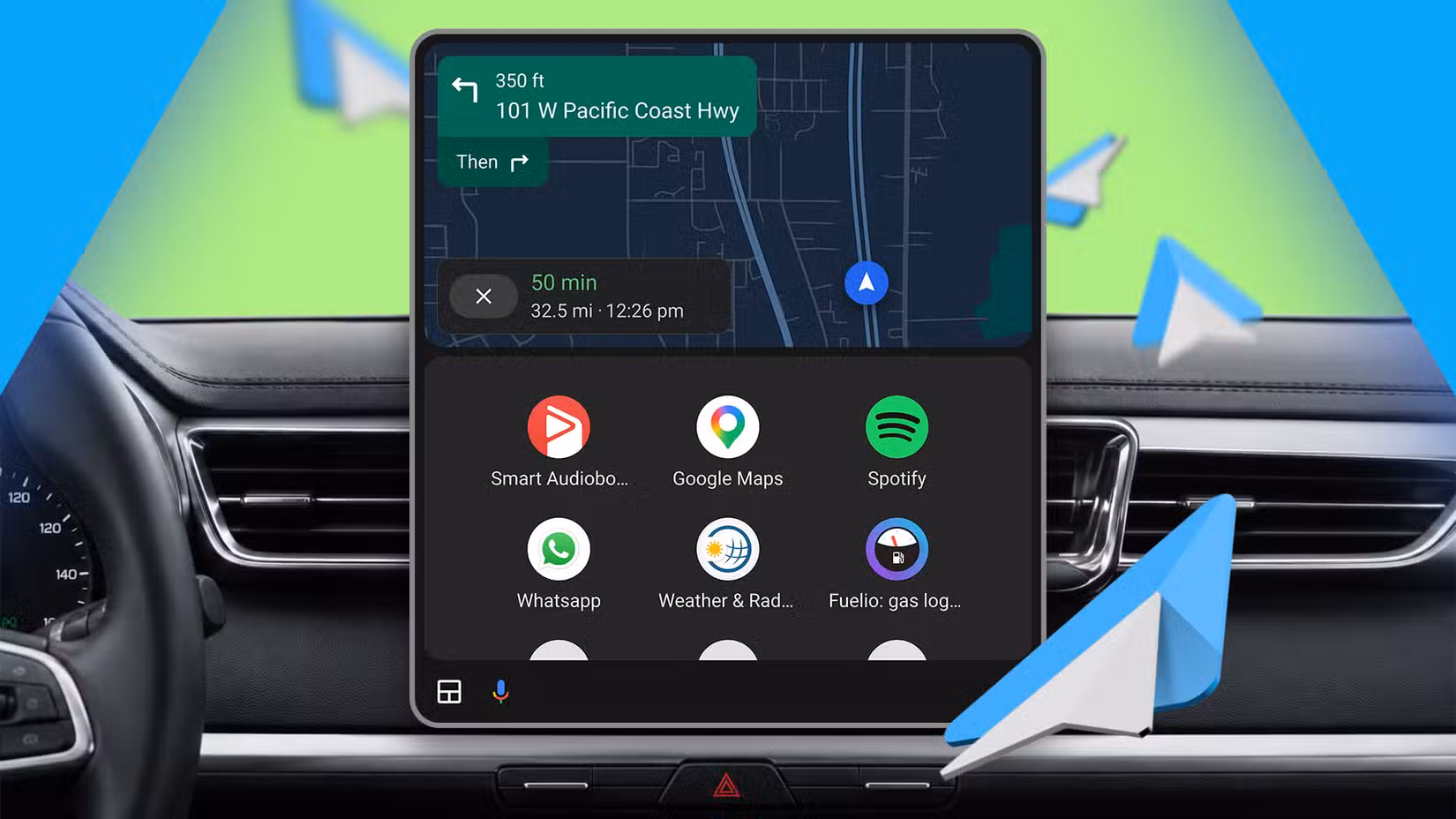 5 แอป Android Auto ที่เปลี่ยนทุกการขับให้ฉลาดขึ้น