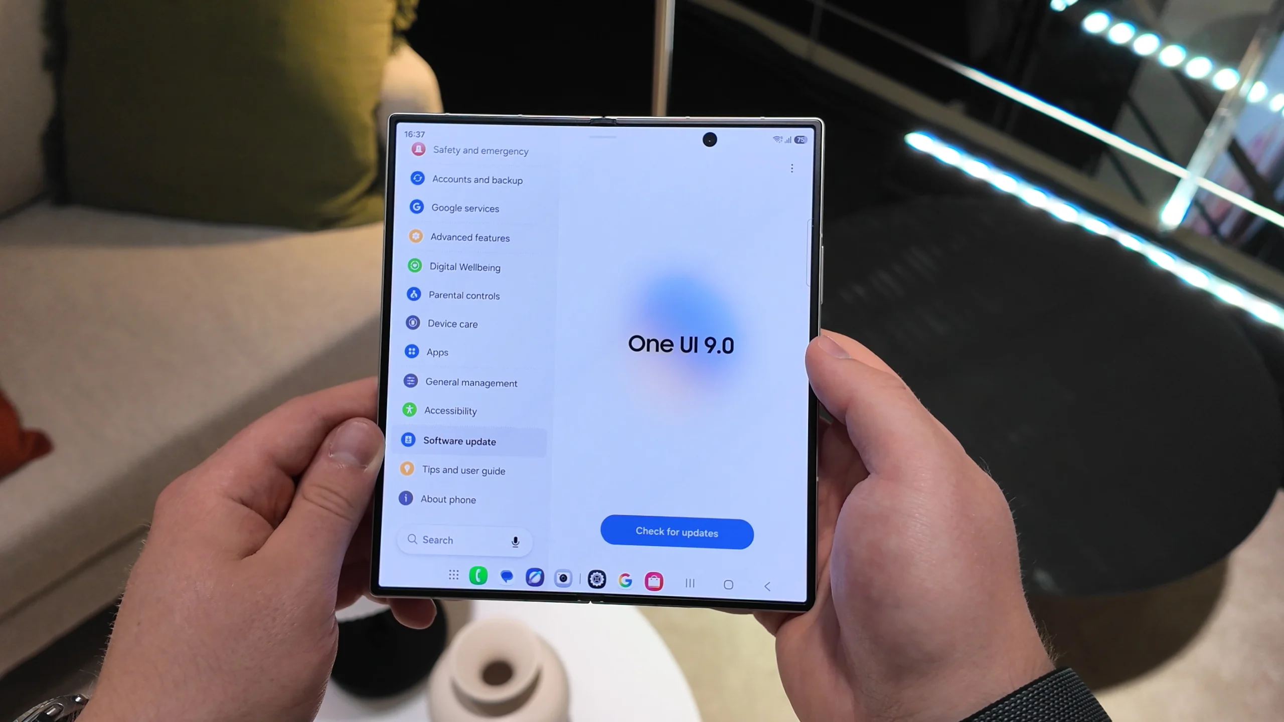 คู่มือใช้ Warranty and Care Hub ใน One UI 9 ผ่านเมนู Settings