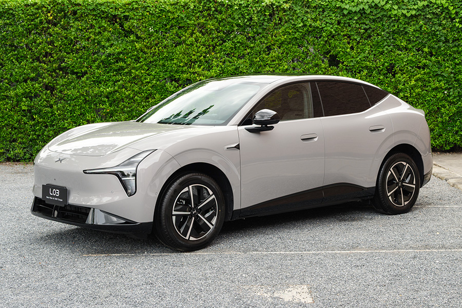 Xpeng L03 AI SUV Coupe ชน Tesla Model Y และ BYD Atto 3