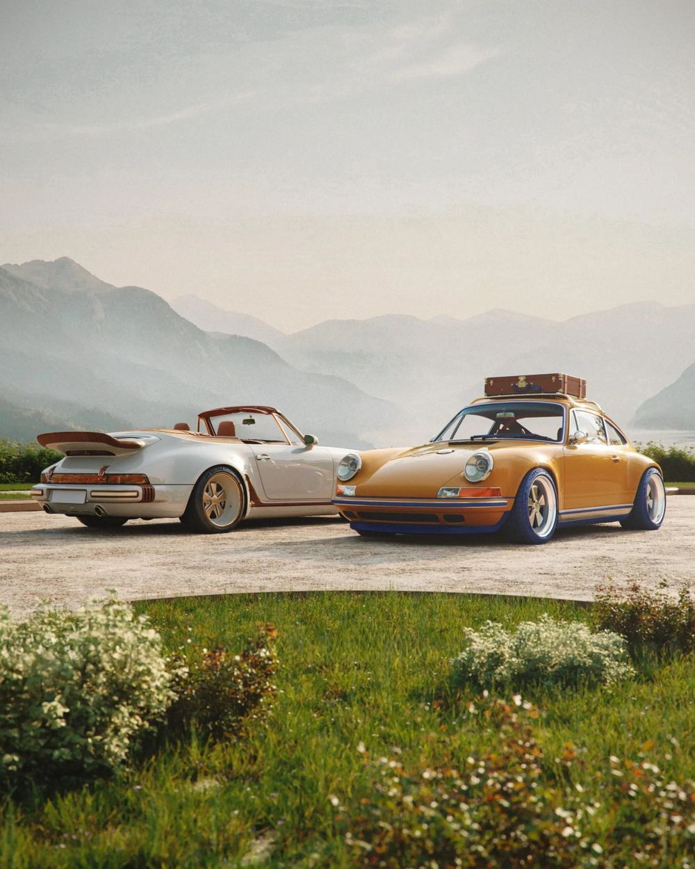เมื่อ Louis Vuitton Porsche 911 กลายเป็นผืนผ้าใบให้โลกแฟชั่นและซูเปอร์คาร์พบกัน