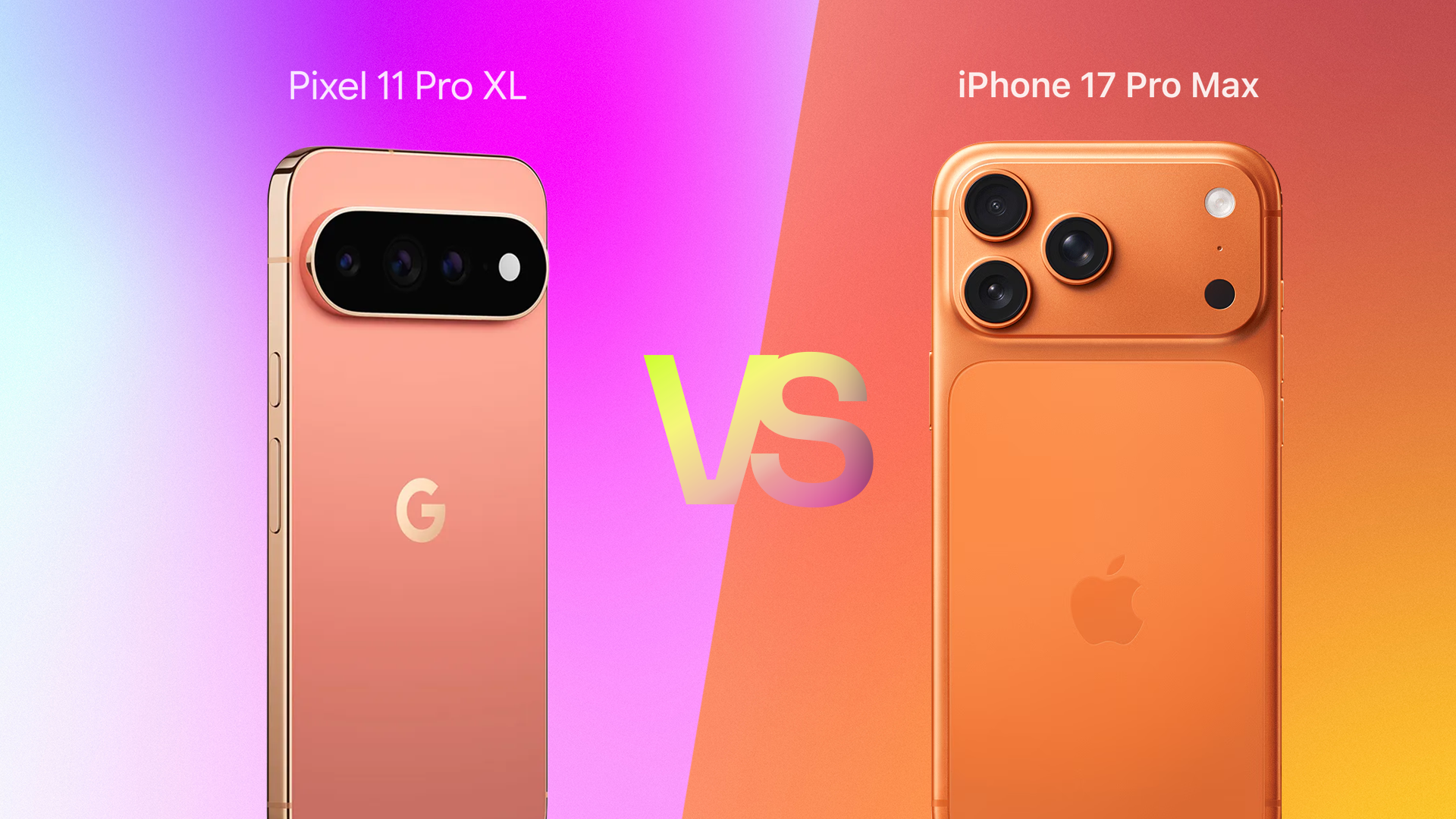 Pixel 11 Pro vs Pixel 11 Pro XL vs iPhone 17 Pro Max เลือกแฟลกชิปเครื่องไหนดี