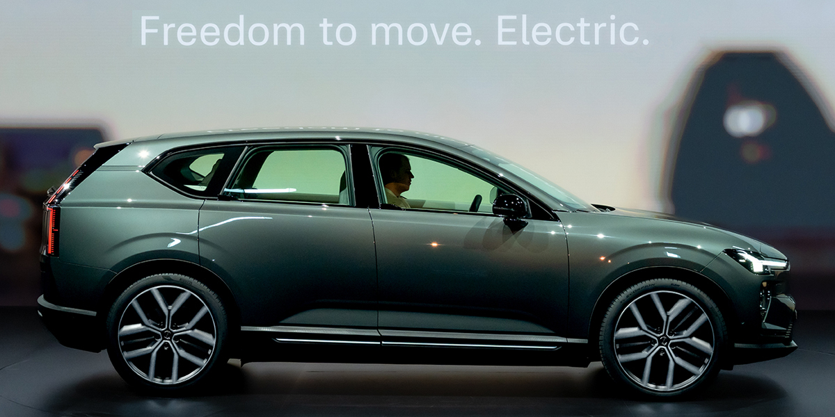 Volvo EX60 SUV ไฟฟ้าพรีเมี่ยมระยะไกลกับดีไซน์สแกนดิเนเวียน