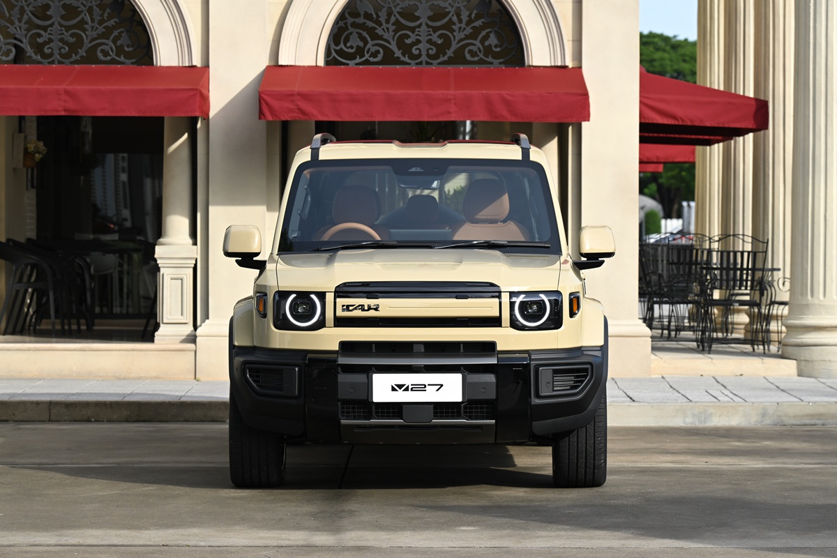 iCAUR V27 REEV 4WD รถไฟฟ้าขยายระยะทางที่ท้าทายทุกเอสยูวี