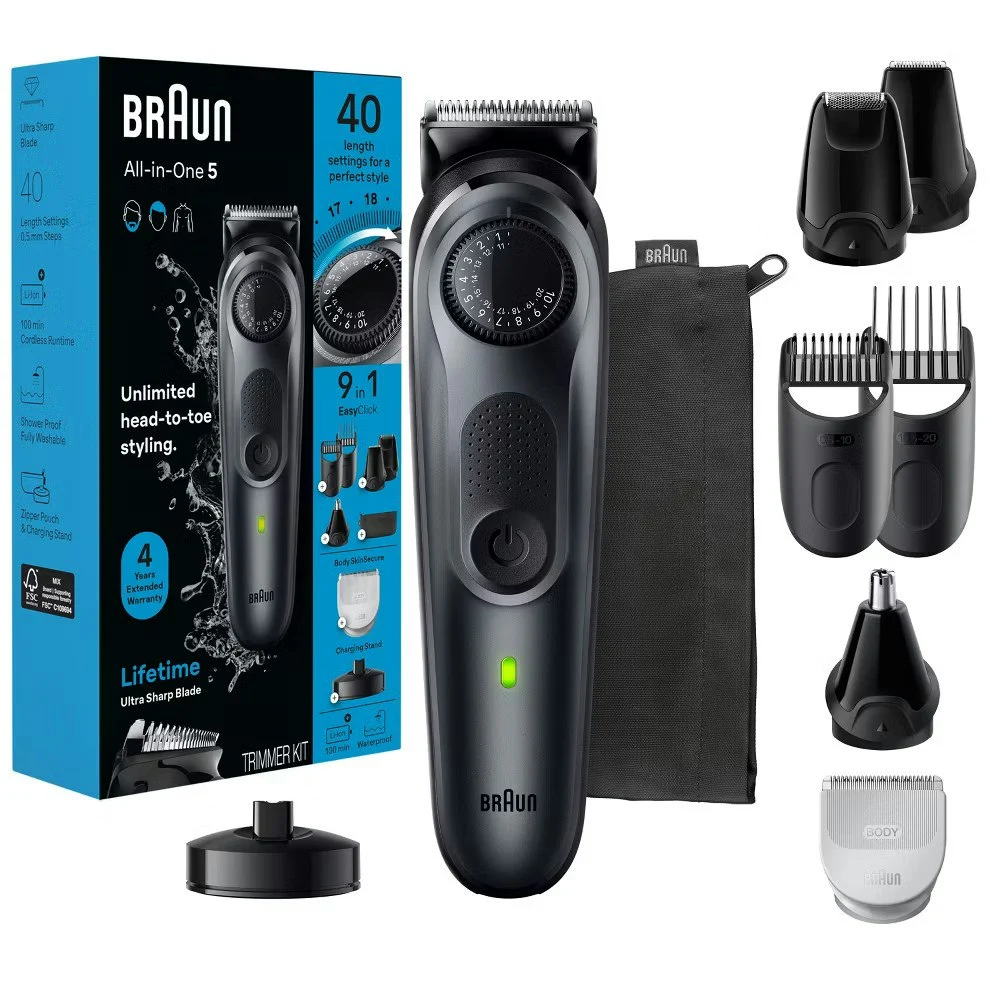 เครื่องโกนไฟฟ้าพรีเมียม Laifen P3 ปะทะ Braun Series 5 เลือกอะไรให้เหมาะหนวดและไลฟ์สไตล์