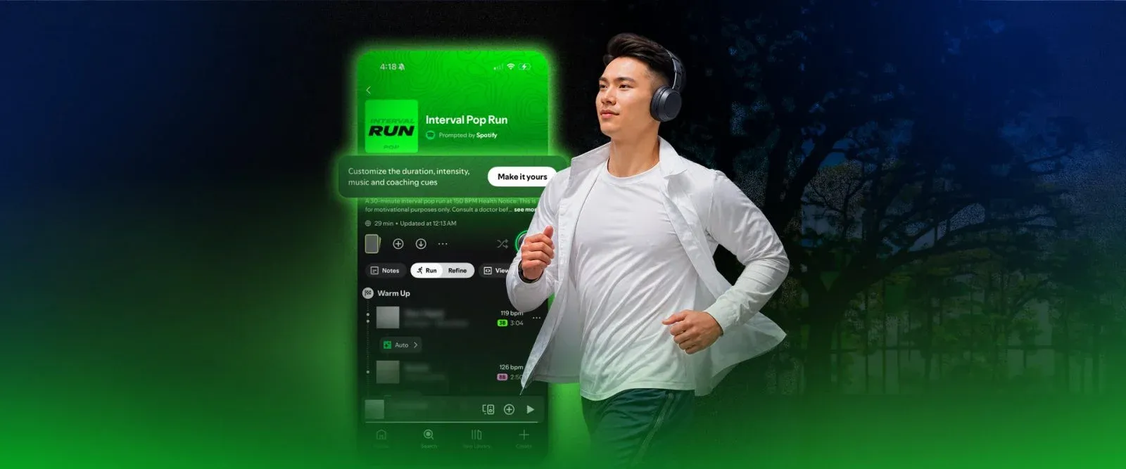 Spotify Running Mode เมื่อเพลงสตรีมกลายเป็นโค้ชฟิตเนสส่วนตัว
