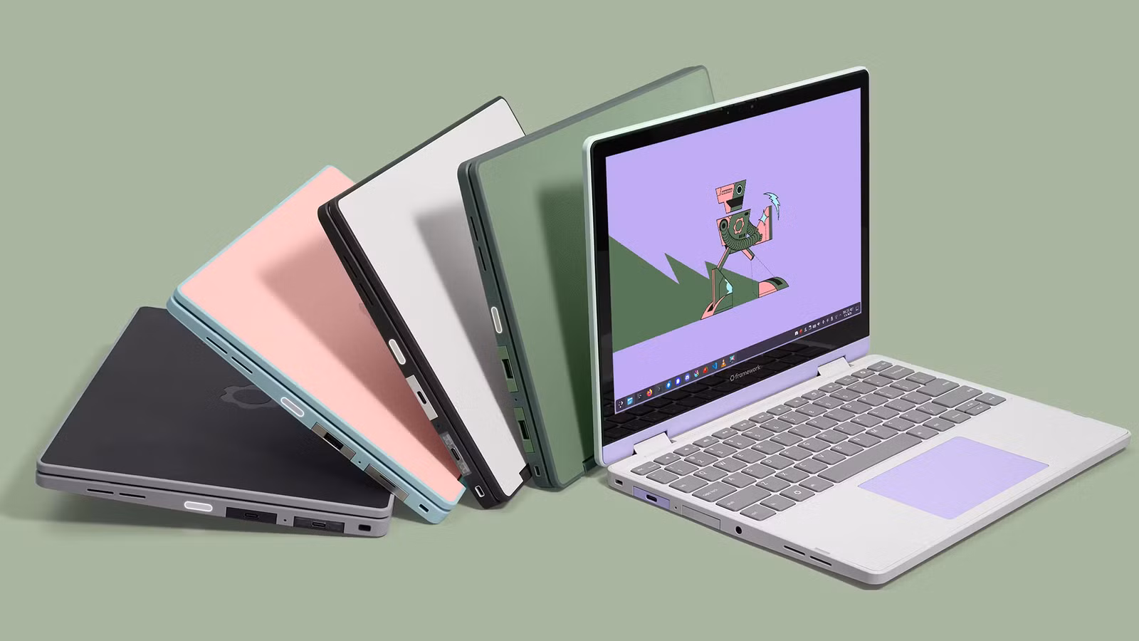 Framework Laptop 12 โน้ตบุ๊ก Linux ราคาถูกที่โมดูลาร์และอัปเกรดได้
