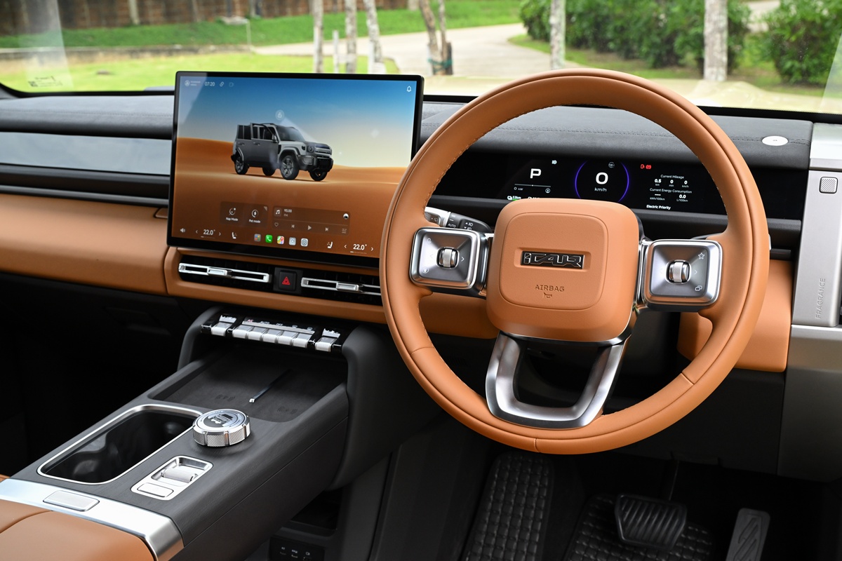 iCAUR V27 REEV 4WD รถไฟฟ้าขยายระยะทางที่ท้าทายทุกเอสยูวี