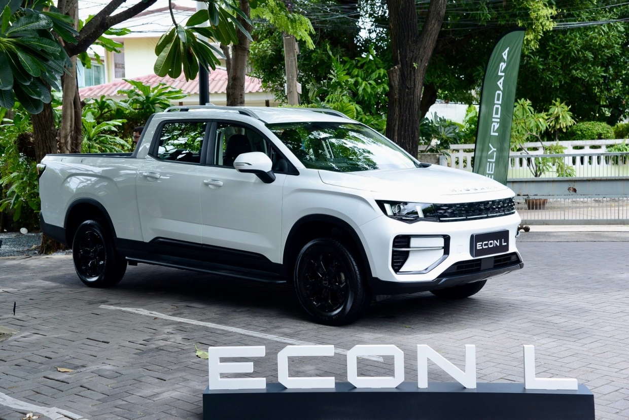 Geely Riddara Econ L รถกระบะไฟฟ้าคู่ขับ 2WD/4WD ที่กดราคาให้กระบะน้ำมันต้องคิดหนัก