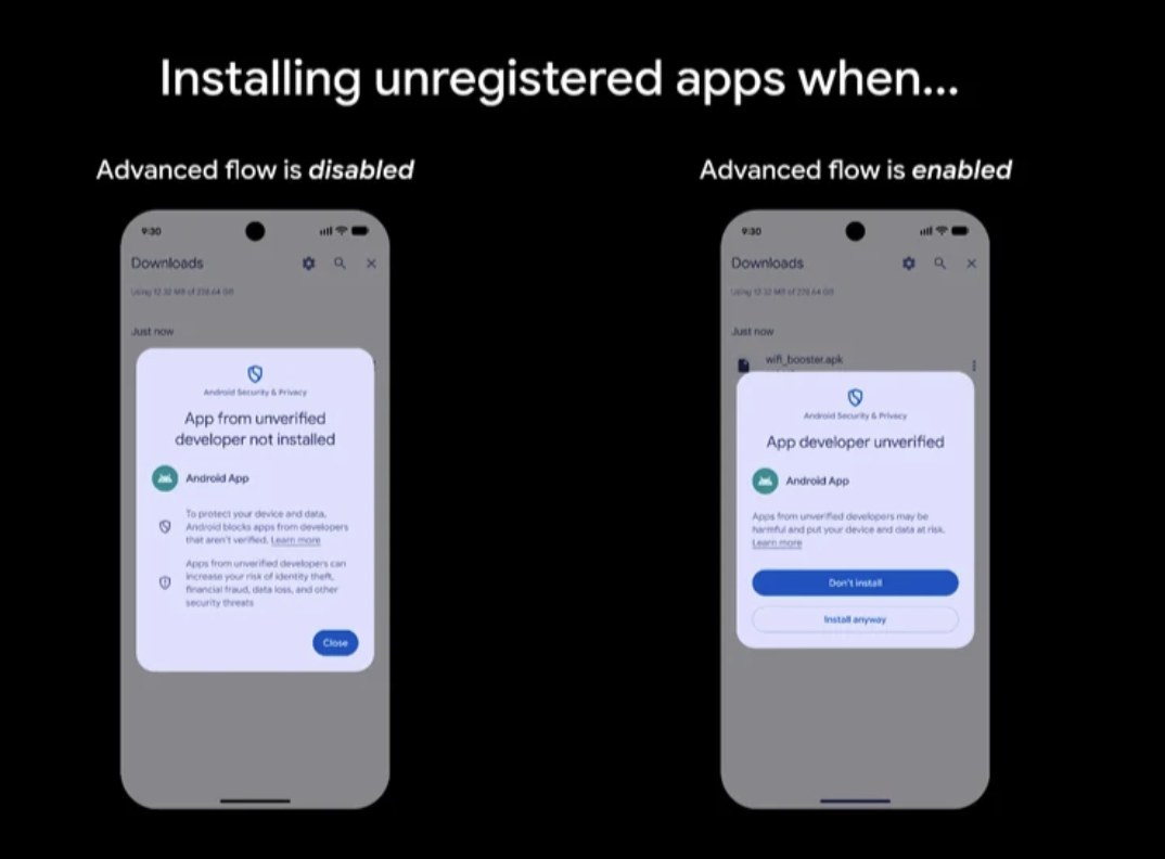 ข้อจำกัดใหม่ของ Android sideloading กับการรอ 24 ชั่วโมงที่เปลี่ยนเกมแอปนอกสโตร์