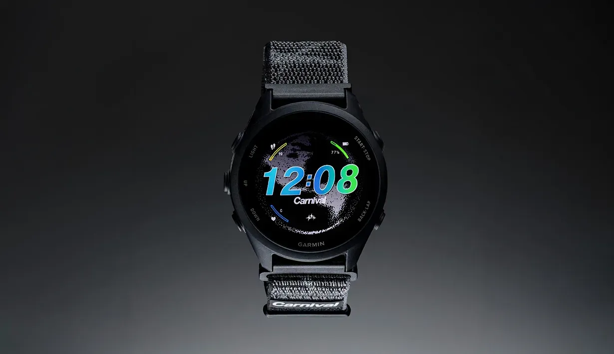 Garmin x CARNIVAL สมาร์ตวอตช์ลิมิเต็ด 100 เซ็ตสำหรับสายวิ่งสายแฟ