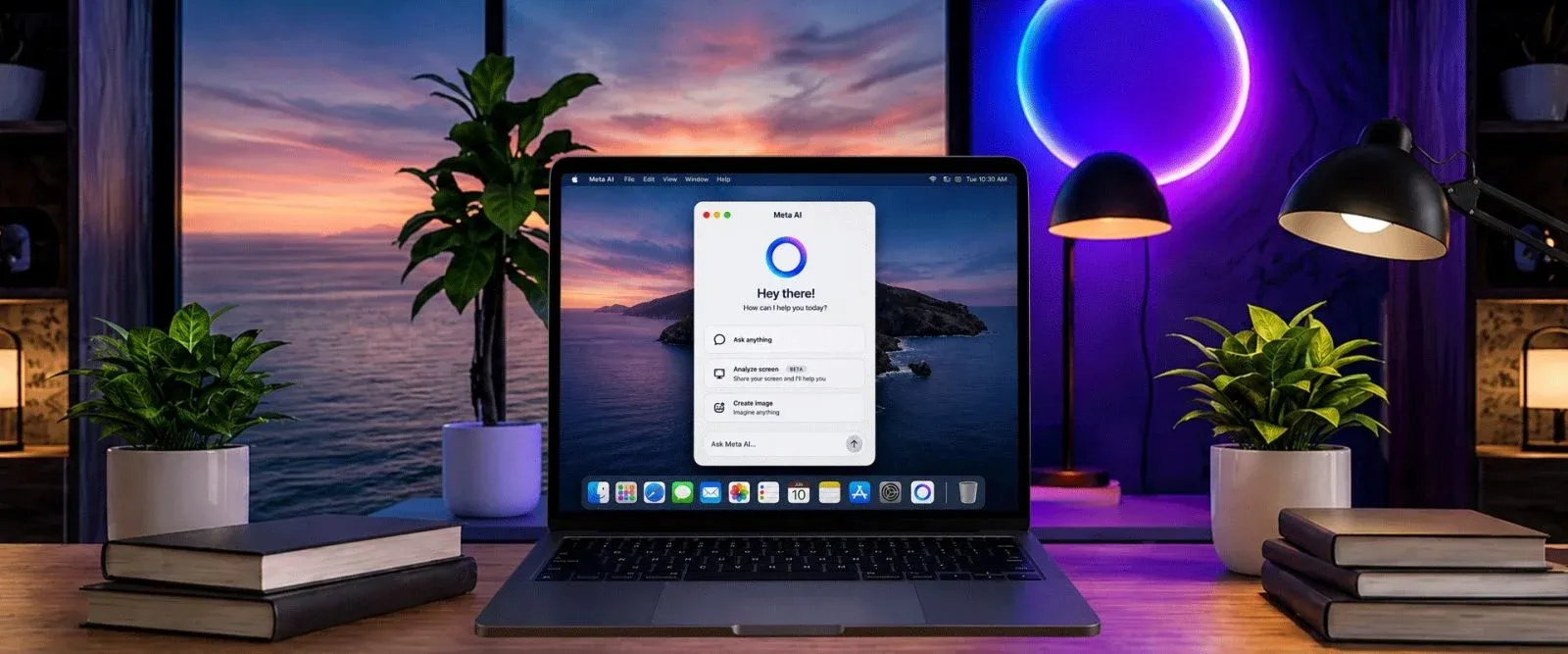 Meta AI Mac app กำลังเปลี่ยนวิธีทำงานบนเดสก์ท็อป