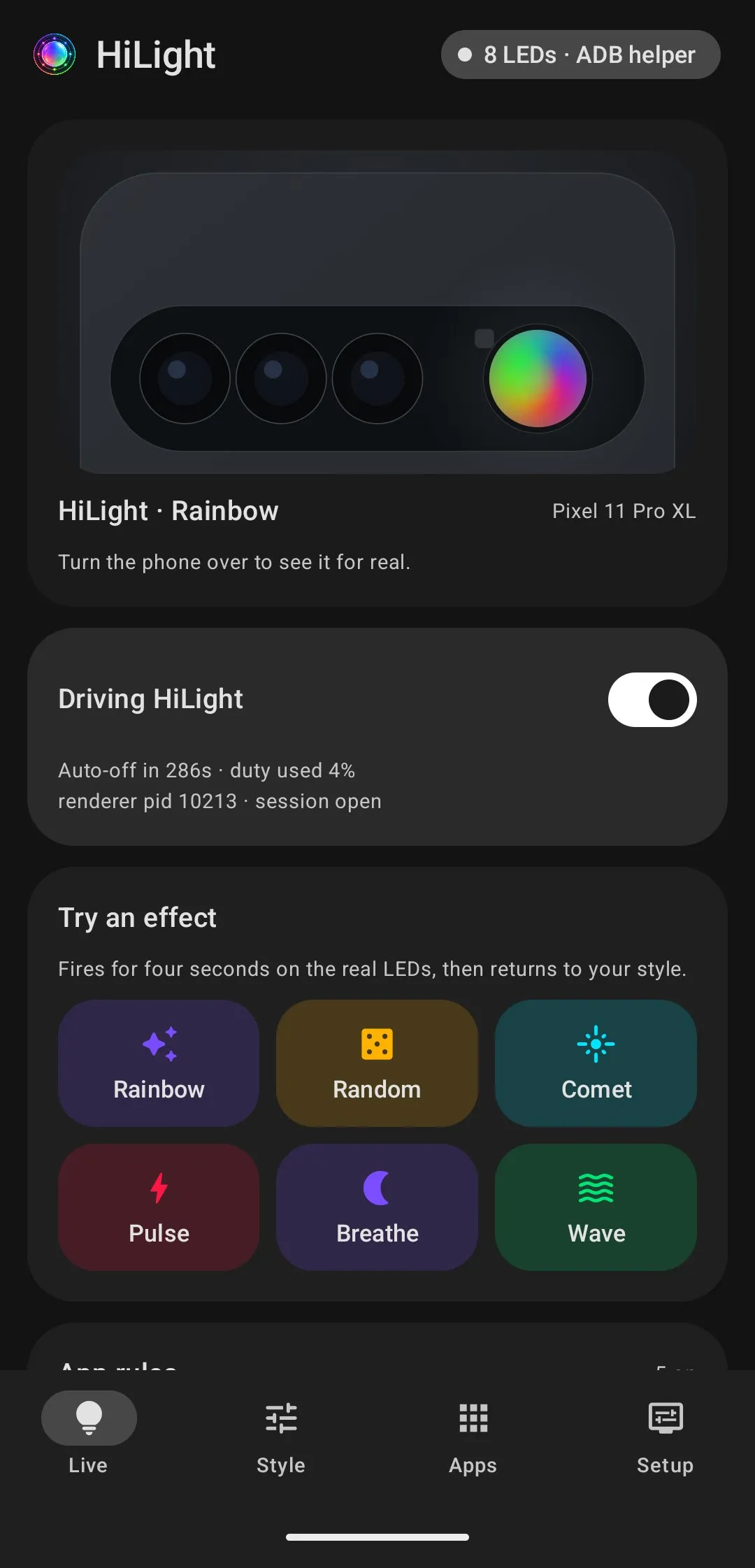 ปลดล็อก Pixel 11 HiLight ด้วยแอปเสริมให้เป็นไฟแจ้งเตือนเต็มตัว