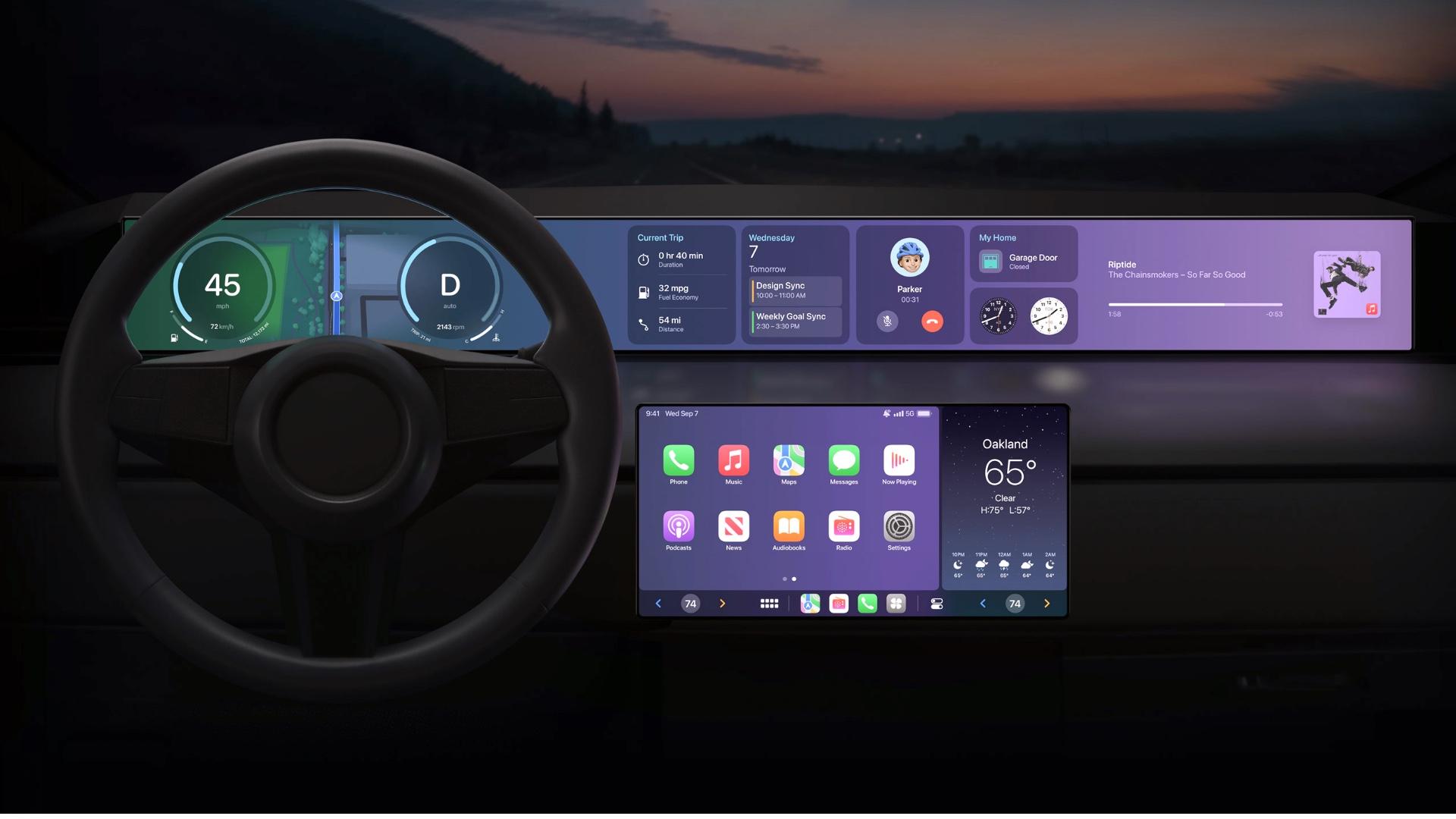 CarPlay iOS 27 อัปเดตครั้งใหญ่ วิดีโอ สายฉลาด และอินเทอร์เฟซใหม่ในรถ