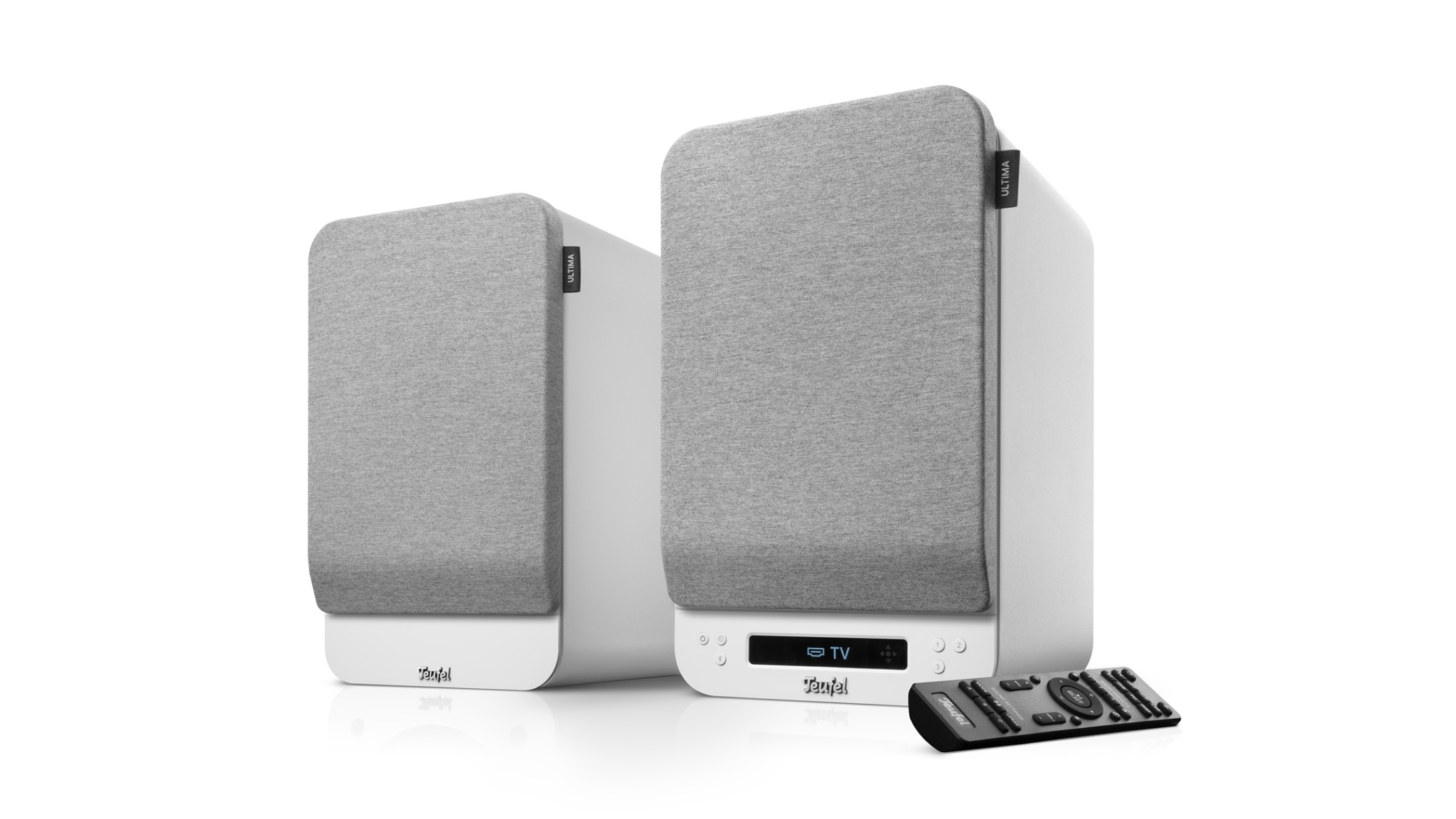 Teufel Ultima 25 Aktiv 2 ลำโพงแอคทีฟบุ๊คเชลฟ์สำหรับห้องนั่งเล่น