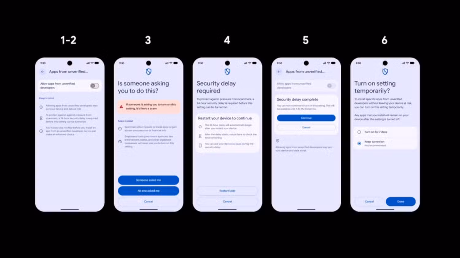 กฎใหม่ Android sideloading ของ Google: อิสระที่มาพร้อมเกราะป้องกัน
