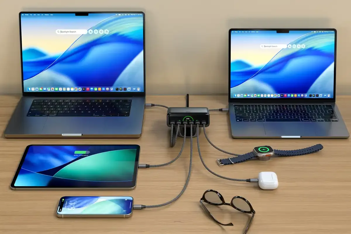 เลือก Multi-Port USB-C Charger แรงสูงสำหรับ MacBook Pro และงานโปร