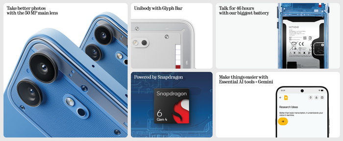 Nothing Phone 4b ราคา 13,999 บาท มือถือดีไซน์โปร่งใสที่คุ้มที่สุดตอนนี้