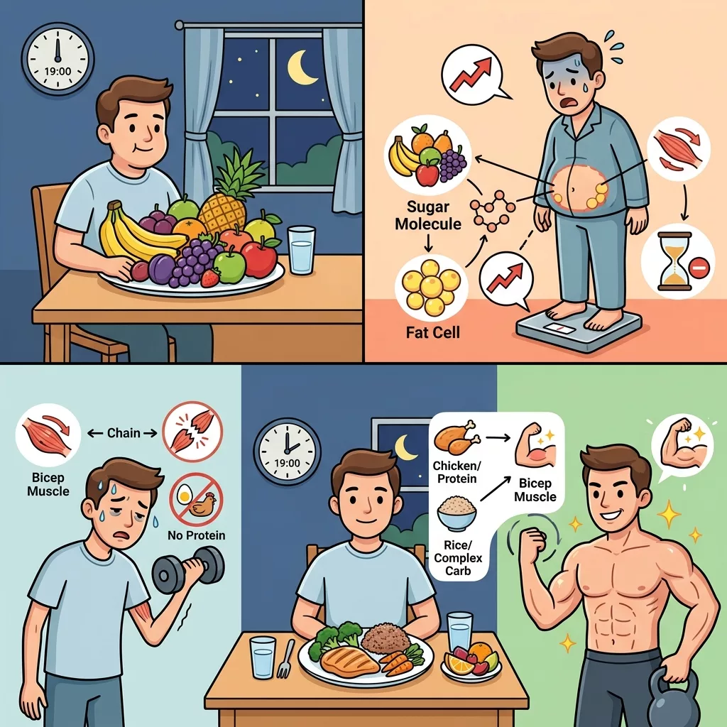 กินหลังสามทุ่มทำให้อ้วนจริงไหม? ไขความเข้าใจเรื่องกินดึกเพิ่มน้ำหนัก