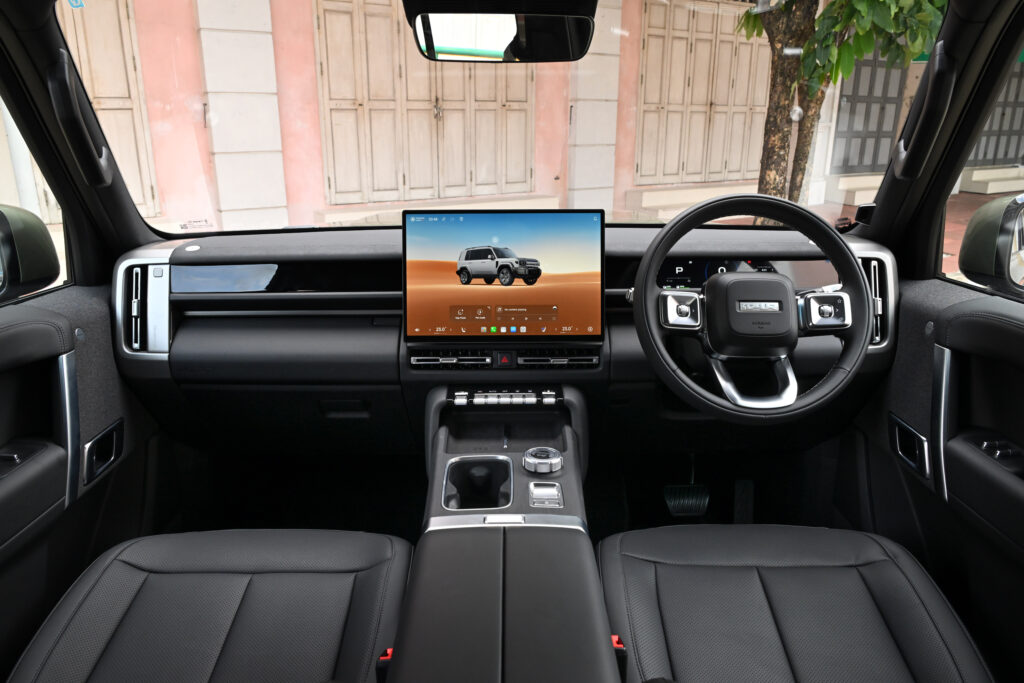 iCAUR V27 REEV Range Extender SUV สายเดินทางชนกลางตลาดพรีเมียม