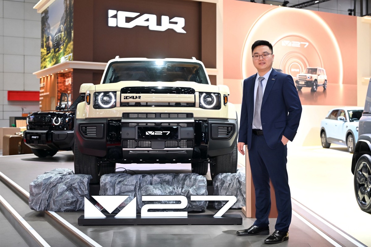 iCAUR V27 REEV เอสยูวี REEV สไตล์พรีเมียมที่จงใจชนทั้ง Tesla และ BYD