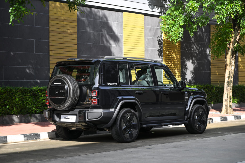 iCAUR V27 REEV รถ SUV ไฮบริดทรงเหลี่ยมกับระยะวิ่ง 1,000 กม.