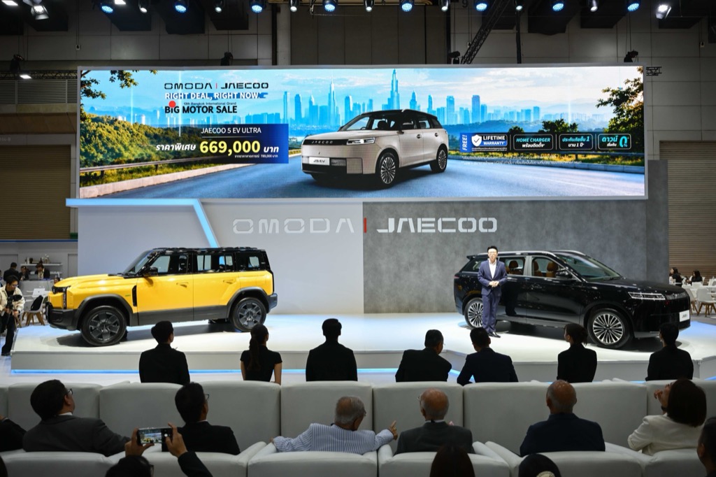 JAECOO 5 EV ULTRA ตั้งเป้าเขย่าตลาดรถไฟฟ้าระดับกลาง