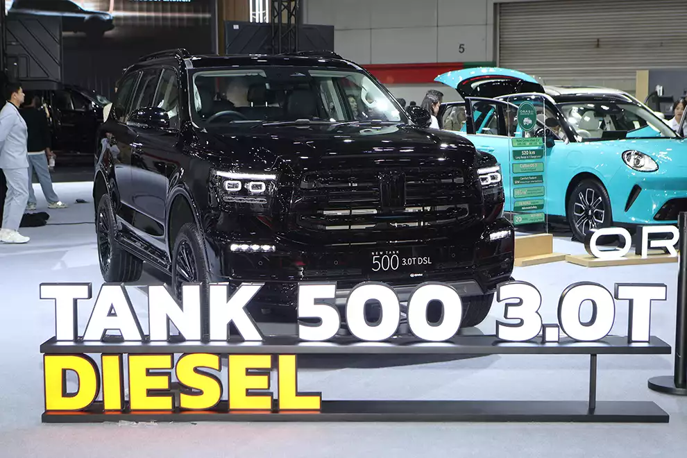 GWM Tank 500 3.0T ดีเซล เปิดเกม PPV พรีเมียมชน Fortuner