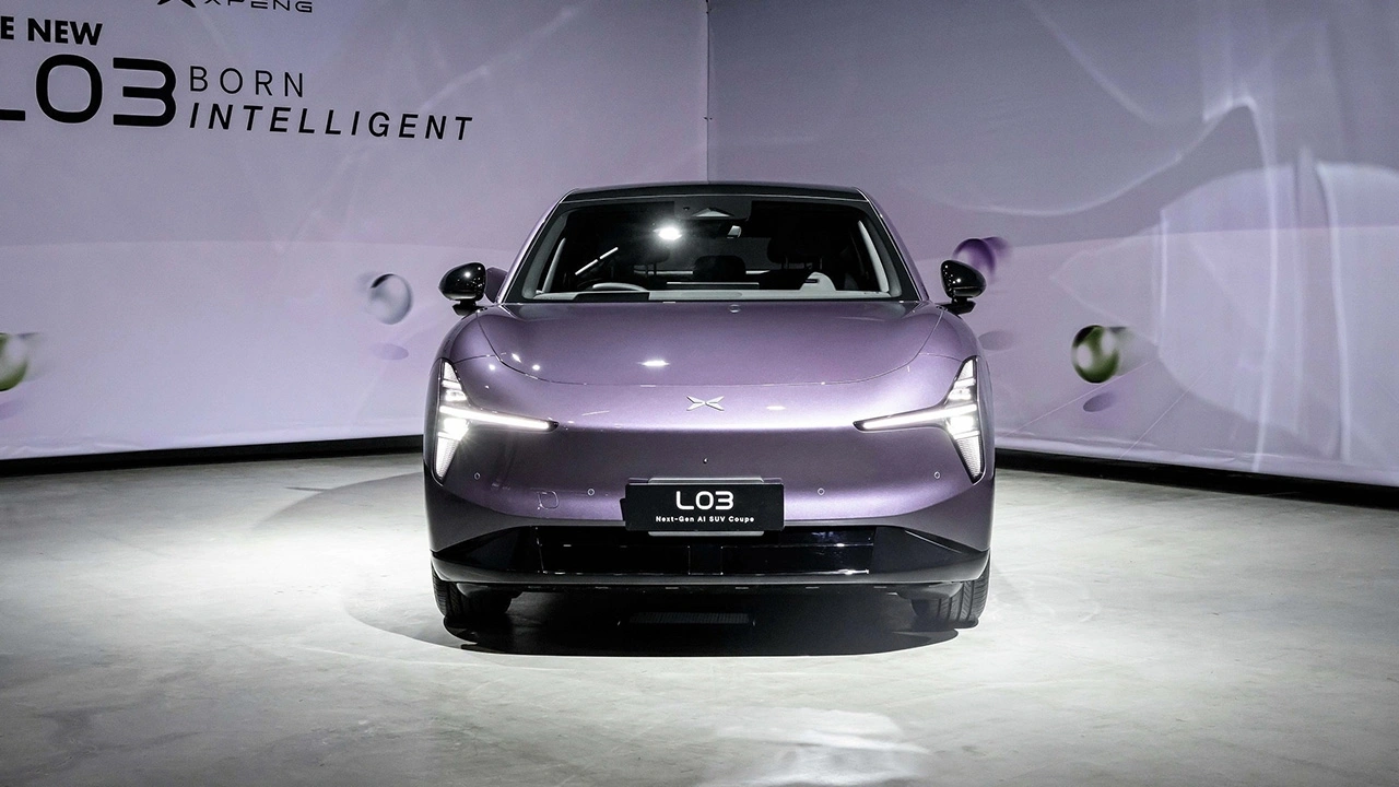 XPENG L03 AI SUV Coupe พวงมาลัยขวารุ่นแรก ชนตรงกลุ่ม SUV ไฟฟ้า