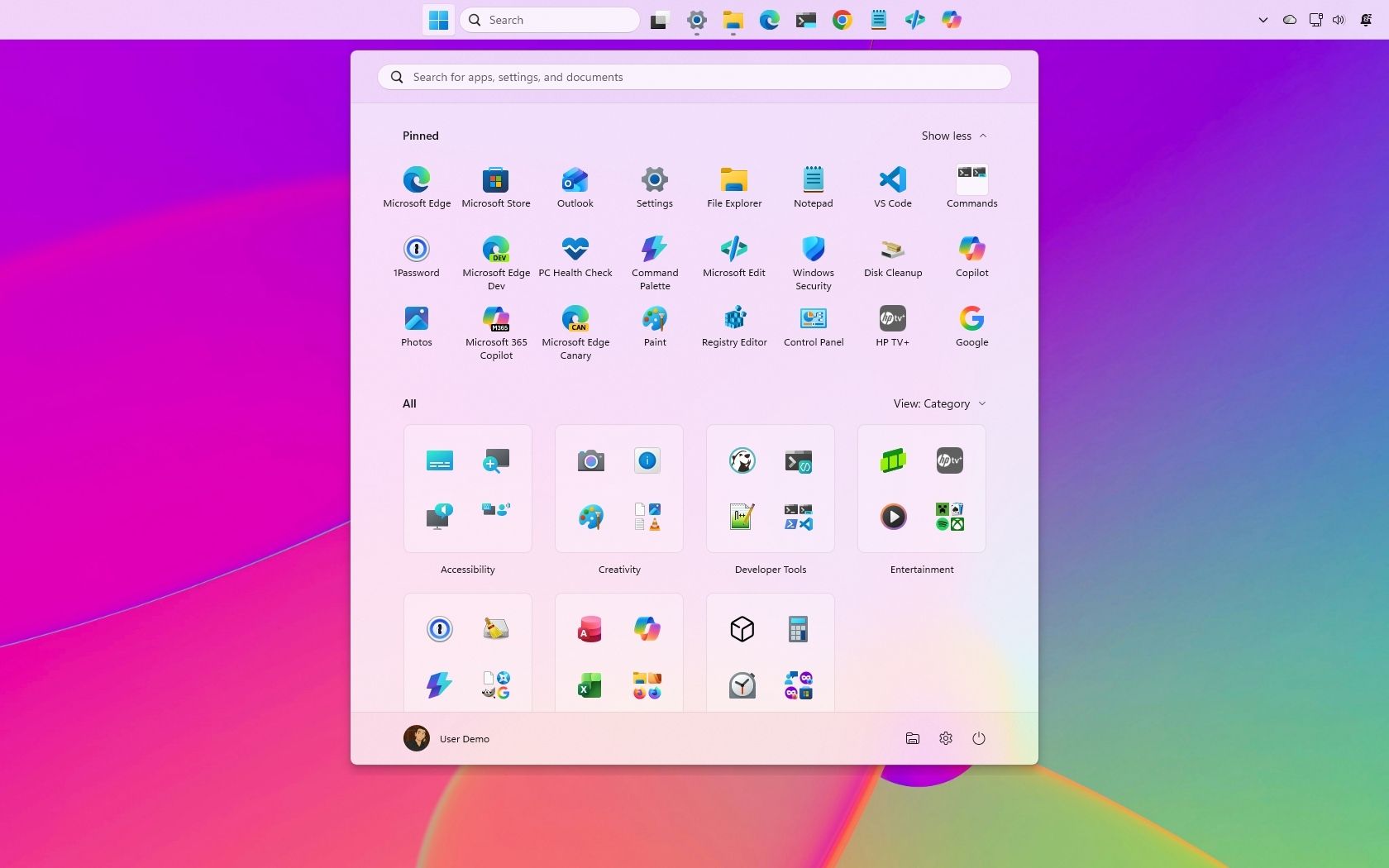 อัปเดตกันยายน Windows 11 ปรับแต่ง Taskbar เมนู Start และเดสก์ท็อปได้ดั่งใจ