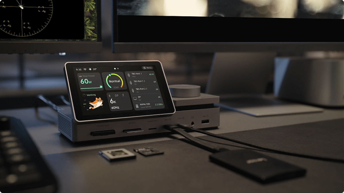 Thunderbolt 5 dock MacBook เลือก Brydge HyperDrive หรือ Lexar ดี